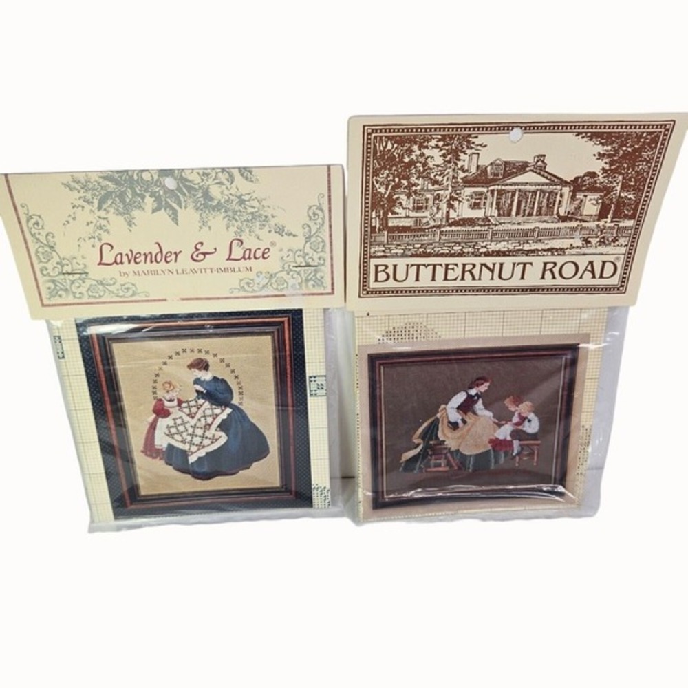 Lavender and Lace The Quiltmaker Butternut Road The Teacher‎ Cross Stitch Charts
